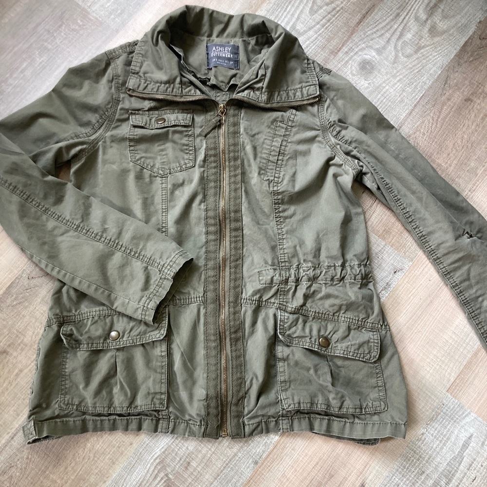 Women’s long sleeve military jacket
